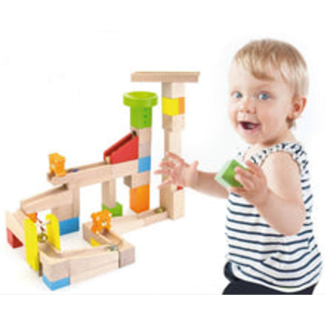 marble run wooden 3 49 pcs