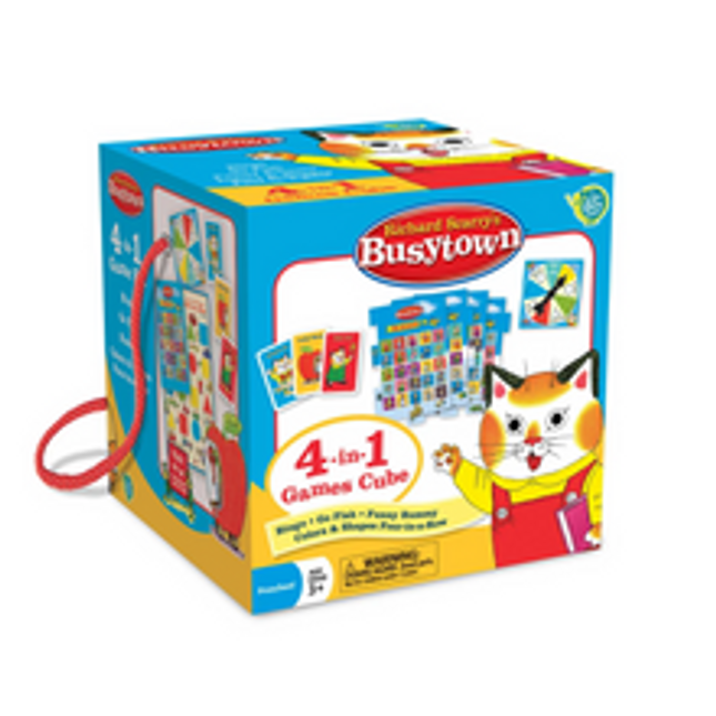 richard scarry busytown travel cube 4 games