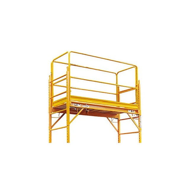 mobile scaffold adjustable guard rail set